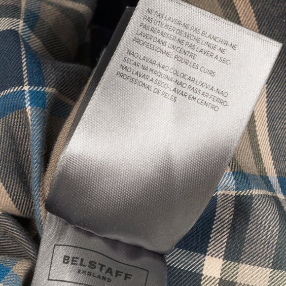 Belstaff Weybridge Black Hand Waxed Leather Quilted Moto Jacket - Picture 15 of 15